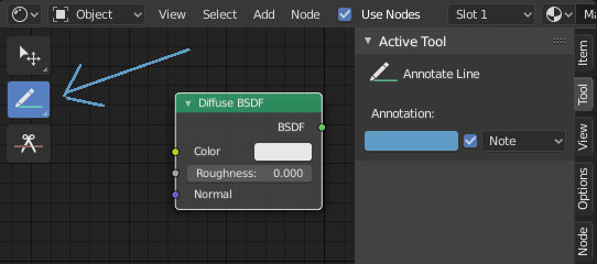 ～blender Sections | User Interface | Annotations