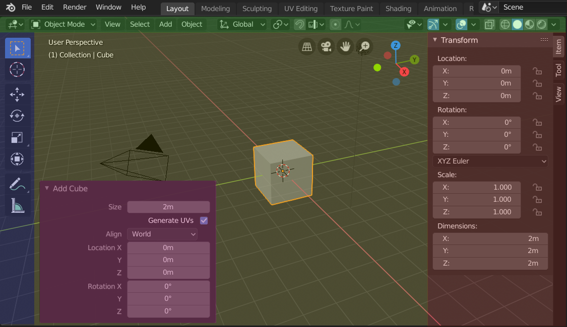 ～blender Sections | User Interface | Regions