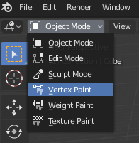 ～blender Sections | Sculpting & Painting | Vertex Paint