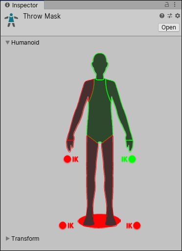 〜Unity Graphics Model アバターマスクウィンドウ〜