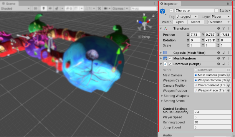 ～Unity Working in Unity Inspector window インスペクターウィンドウ～ #ゲームプログラミング  #ゲーム制作  #unity3dgames