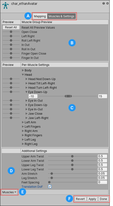 〜Unity Graphics Model アバターマッスルと設定タブ〜 #ゲームプログラミング #ゲーム制作 #unity3d #unity2d