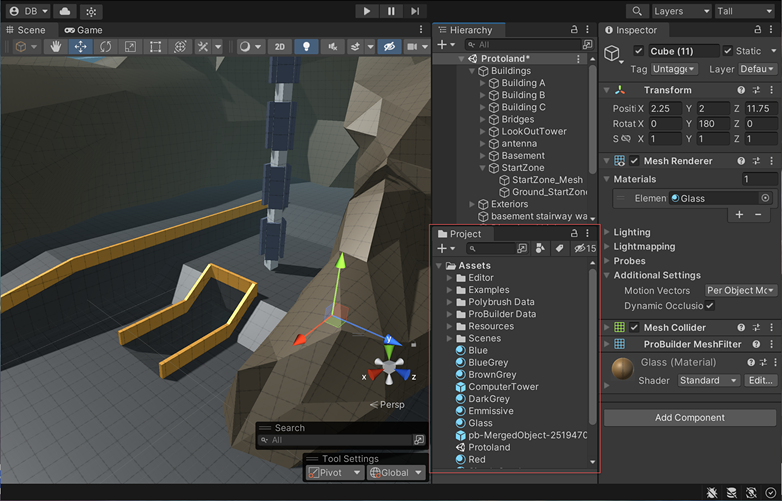 ～Unity Working in Unity Project window プロジェクトウィンドウ～ #ゲームプログラミング #ゲーム制作 #unity3d #unity3dgames